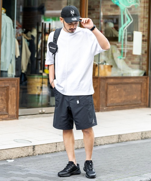 「KANGOL」 ハーフパンツ M パープル メンズ_画像2