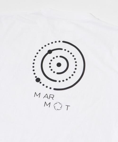 「MARMOT CAPITAL」 半袖Tシャツ LARGE グレー メンズ_画像6