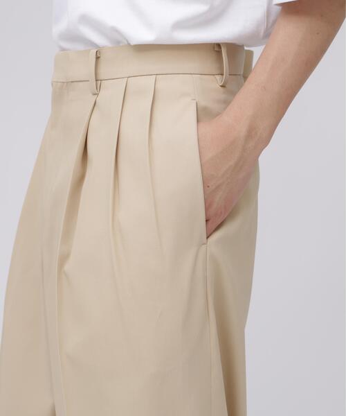 YLEVE イレイヴ ワイドパンツ　ベージュ　サイズ1 YLEVE（イレーヴ） ワイドパンツ パンツ YLEVE / HIGHTWISTED COTTON