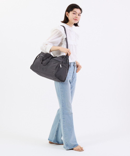 「LeSportsac」 ボストンバッグ FREE グレー レディース_画像3