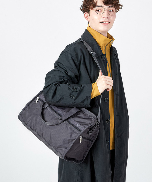 「LeSportsac」 ボストンバッグ FREE グレー レディース_画像4