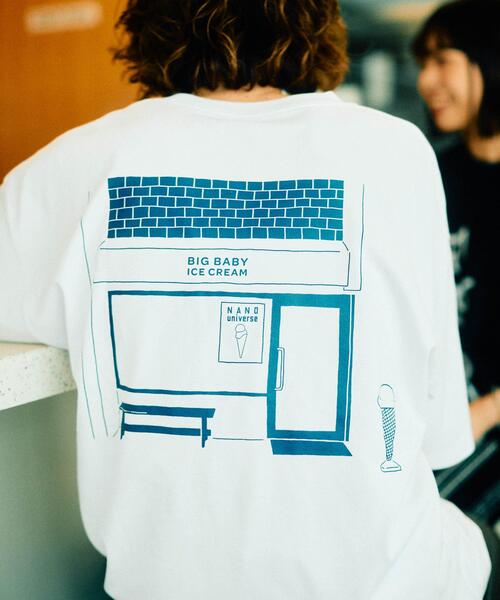 NANO universe（ナノ・ユニバース） tシャツ Anti Soaked(R)汗染み防止