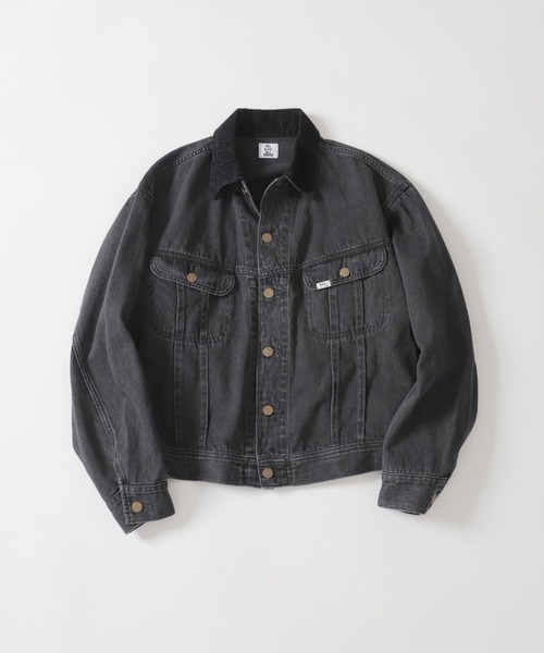 Lee リー カウボーイジャケット 101j Gジャン ブラックデニム L Lee（リー） デニムジャケット gジャン 別注 101 Denim Jacket メンズ