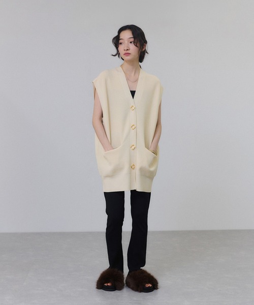 ADAM ET ROPE'（アダムエロペ） ベスト ジレ 「サステナブル」・「定番