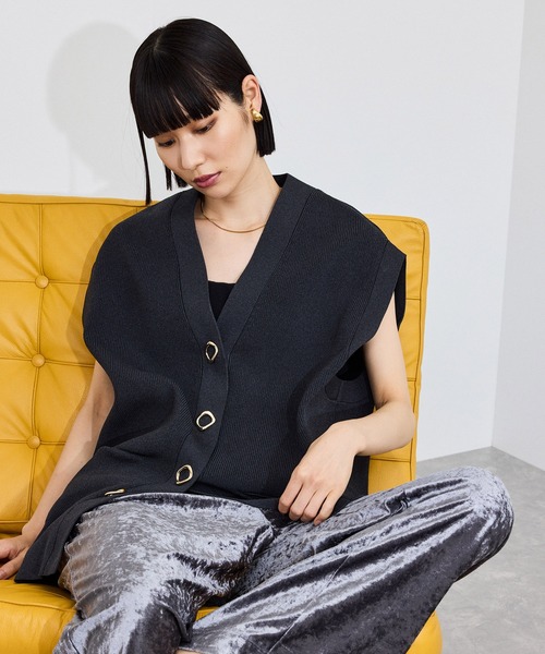 ADAM ET ROPE'（アダムエロペ） ベスト ジレ 「サステナブル」・「定番