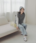ベスト ジレ ハミルトンウール畦2WAYベスト...の詳細画像2