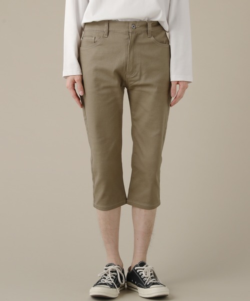【極美品】定価15000RONNIESCOTT❜S　クロップドパンツ　Sサイズ THE CASUAL パンツ カツラギストレッチクロップドパンツ メンズ