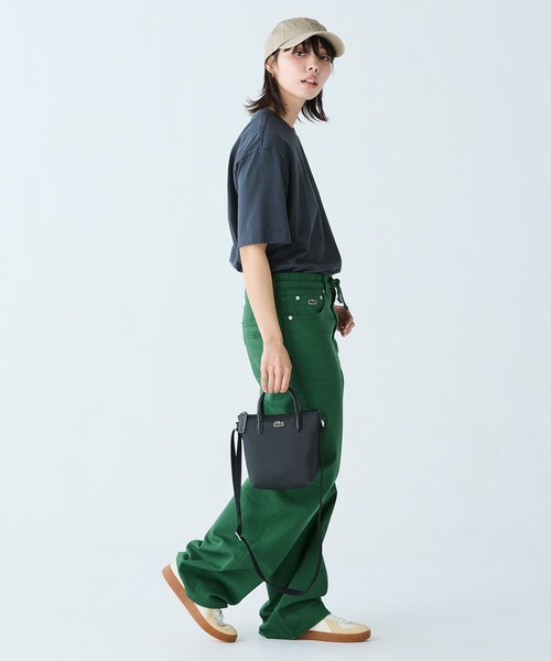 LACOSTE トートバッグ 「L.12.12」CONCEPT 2WAYミニトート