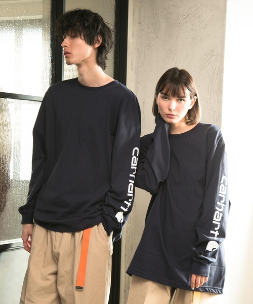得価限定品 tシャツ Tシャツ ロングスリーブ袖グラフィックロゴプリントクルーネックTシャツ ZOZOTOWN PayPayモール店 - 通販 - PayPayモール 在庫セール