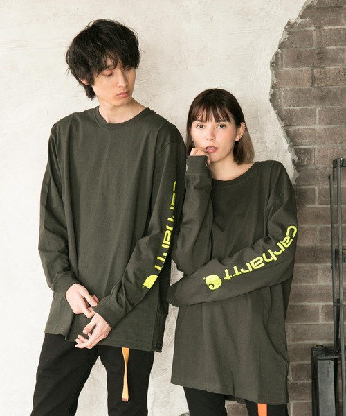 得価限定品 tシャツ Tシャツ ロングスリーブ袖グラフィックロゴプリントクルーネックTシャツ ZOZOTOWN PayPayモール店 - 通販 - PayPayモール 在庫セール