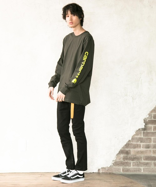 得価限定品 tシャツ Tシャツ ロングスリーブ袖グラフィックロゴプリントクルーネックTシャツ ZOZOTOWN PayPayモール店 - 通販 - PayPayモール 在庫セール