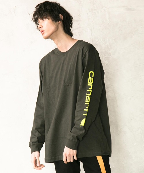 得価限定品 tシャツ Tシャツ ロングスリーブ袖グラフィックロゴプリントクルーネックTシャツ ZOZOTOWN PayPayモール店 - 通販 - PayPayモール 在庫セール