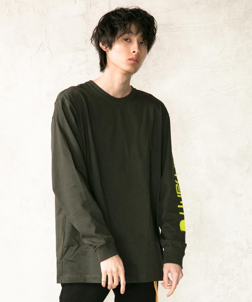 得価限定品 tシャツ Tシャツ ロングスリーブ袖グラフィックロゴプリントクルーネックTシャツ ZOZOTOWN PayPayモール店 - 通販 - PayPayモール 在庫セール