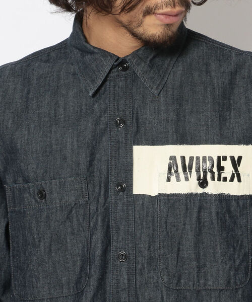 シャツ ブラウス 【TYPE BLUE】ベイクルー シャンブレーシャツ/ BAY CREW CHAMBRAY SHIRT|ZOZOTOWN |05