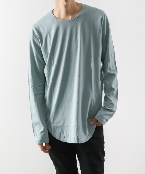 ATTACHMENT（アタッチメント） tシャツ Tシャツ 60/2度詰天竺 クルー