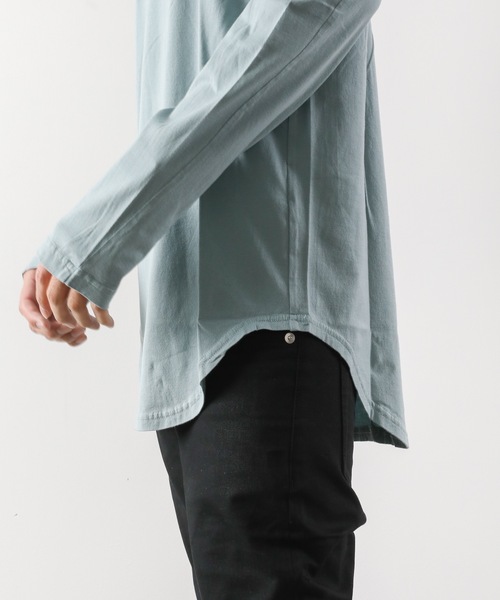 ATTACHMENT（アタッチメント） tシャツ Tシャツ 60/2度詰天竺 クルー