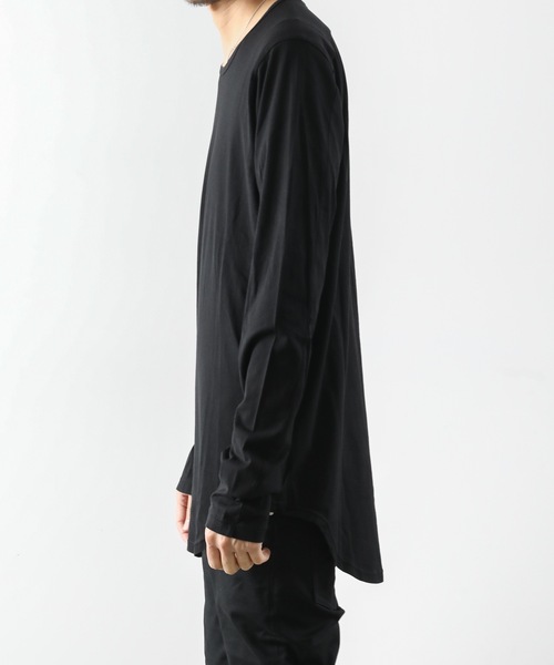 ATTACHMENT（アタッチメント） tシャツ Tシャツ 60/2度詰天竺 クルー