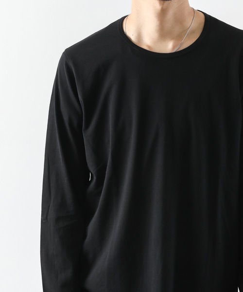ATTACHMENT（アタッチメント） tシャツ Tシャツ 60/2度詰天竺 クルー