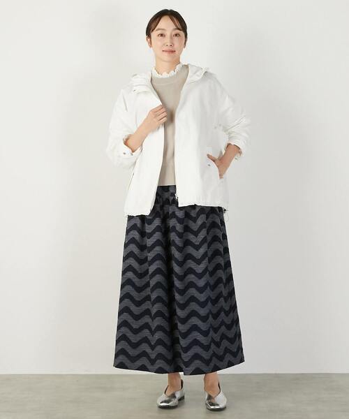 MELROSE claire ブルゾン アウター 「スタンドフードマウンテン
