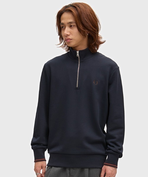 FRED PERRY（フレッドペリー） トレーナー スウェット Half Zip