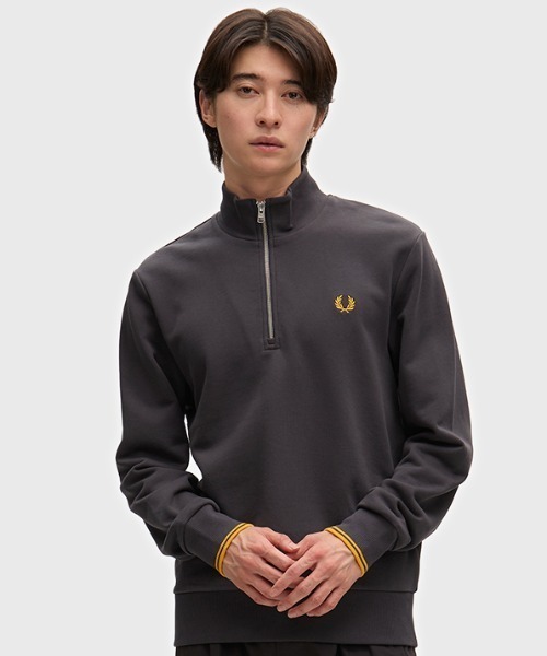FRED PERRY（フレッドペリー） トレーナー スウェット Half Zip