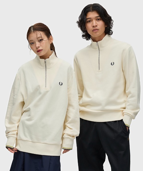 FRED PERRY（フレッドペリー） トレーナー スウェット Half Zip