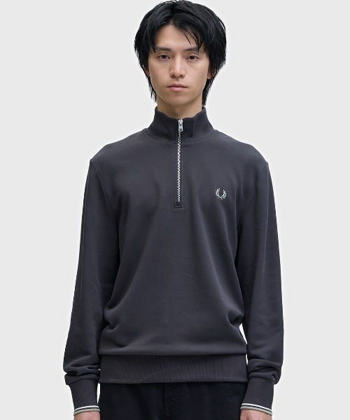 FRED PERRY（フレッドペリー） トレーナー スウェット Half Zip