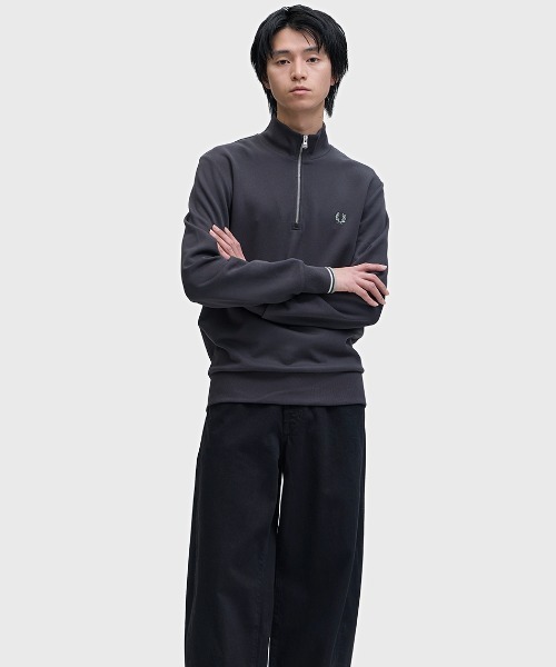 FRED PERRY（フレッドペリー） トレーナー スウェット Half Zip