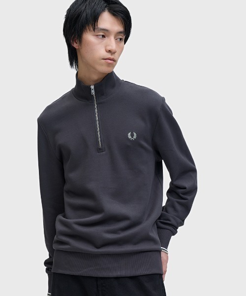 FRED PERRY（フレッドペリー） トレーナー スウェット Half Zip