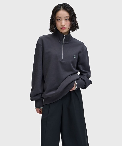 FRED PERRY（フレッドペリー） トレーナー スウェット Half Zip