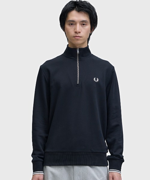 FRED PERRY（フレッドペリー） トレーナー スウェット Half Zip