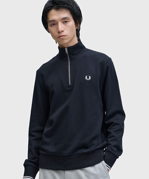 FRED PERRY（フレッドペリー） トレーナー スウェット Half Zip