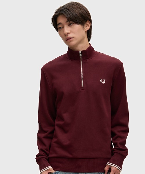 FRED PERRY（フレッドペリー） トレーナー スウェット Half Zip