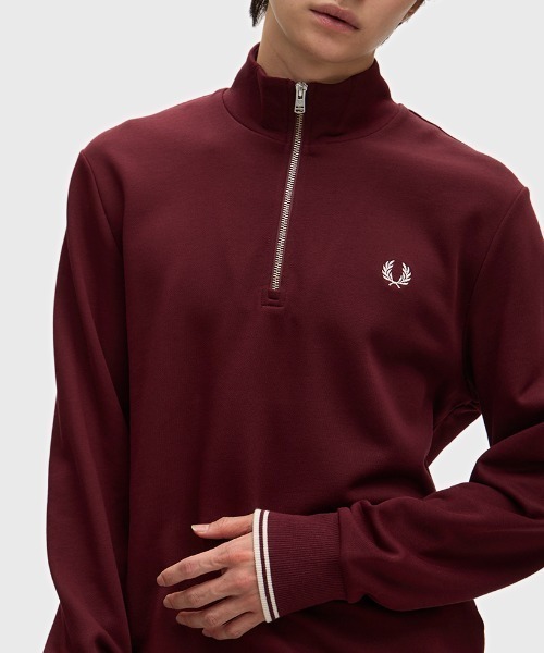 FRED PERRY（フレッドペリー） トレーナー スウェット Half Zip