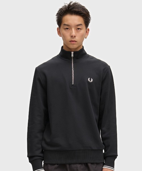 FRED PERRY（フレッドペリー） トレーナー スウェット Half Zip