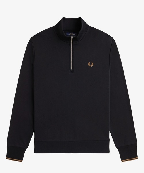 FRED PERRY トレーナー スウェット Half Zip Sweatshirt