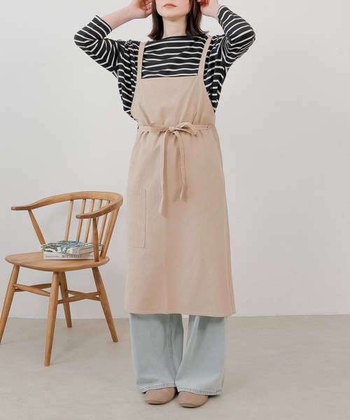 Y's ワイズ 2012AW カントリーオーバーオール エプロン風 清涼感 楽天市場】オーバーオール風 エプロン | エプロン レディース