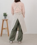 エプロン オールシーズン大活躍。リネンライクな...の詳細画像3
