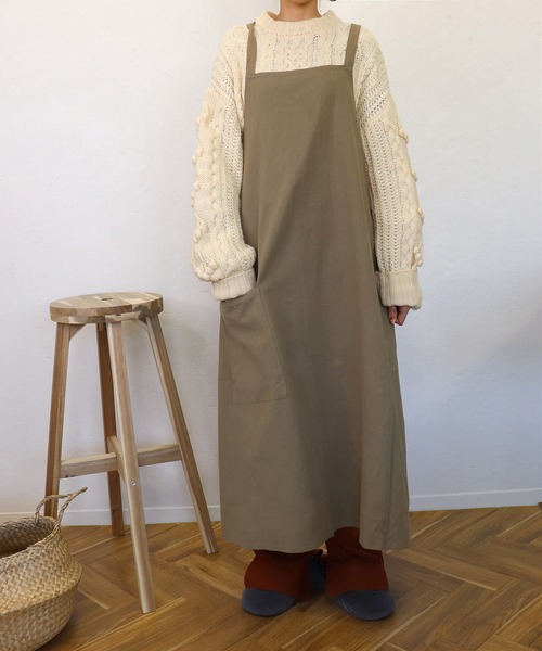 ピアリマーマのロングエプロン ピアリマーマのロングエプロン