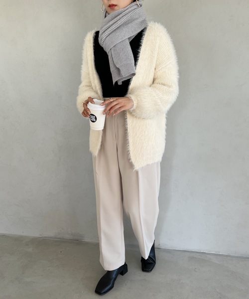 マフラー リブニットマフラー レディース : ZOZOTOWN Yahoo!店