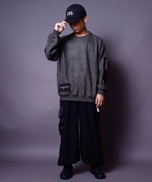 shadows スウェット 2 トレーナー スペイン発送 ZARA ウォッシュドテキストエフェクトTシャツ 限定
