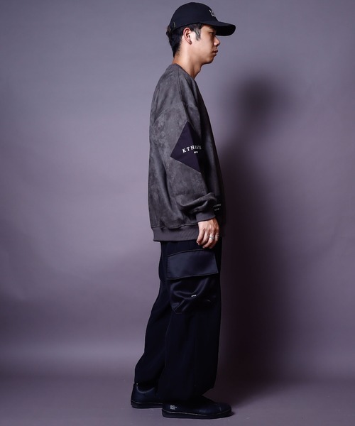 AFYF トレーナー スウェット SWEADE PATCH CREW2/ビッグ