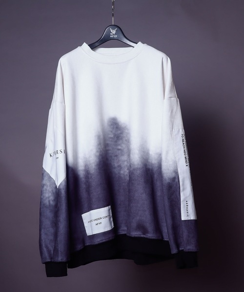 AFYF トレーナー スウェット SWEADE PATCH CREW2/ビッグ