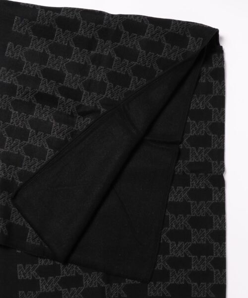 MICHAEL KORS ストール マフラー CHECKERBOARD MK RUANA YARN