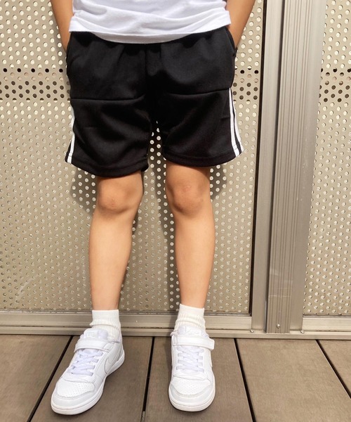 ZIーON（ジーオン） パンツ 2本ラインスウェットショートパンツ キッズ
