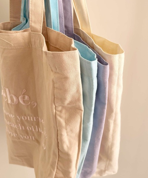 frunco トートバッグ Bebe刺繍トートバッグ レディース