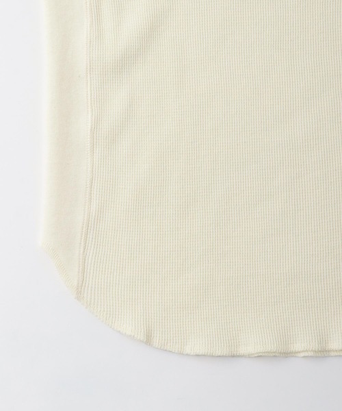 tシャツ C/W waffle crew neck pull(クルーネックワッフルプルオーバー) レディース DRESSLAVE tシャツ C/W waffle crew neck pull(クルーネック