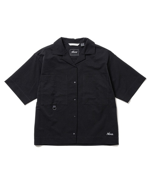 NANGA ナンガ DotAir COMFY S/S SHIRT ブラック NANGA /DotAir® COMFY S/S SHIRT – CASDAY / キャスデイ