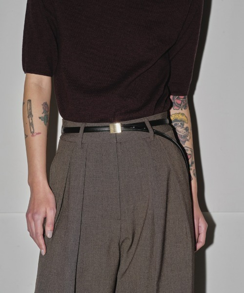 小物 Square plate Belt TODAYFUL ベルト Square Plate Belt レディース : ZOZOTOWN Yahoo!店