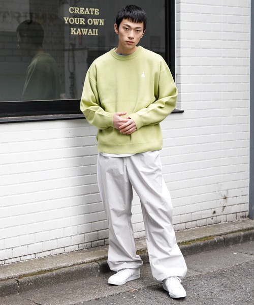 ALAND ニット セーター 「UNISEX」ALAND／Alogoニットクルー
